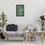  Fleurs sauvages sur toile verte rustique par Lydia Orange-1764455428-1764455432