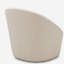 Fauteuil pivotant Anson Boucle