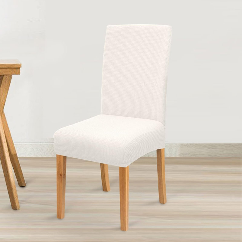 Fabric Box Cushion Dining Chair Slipcover