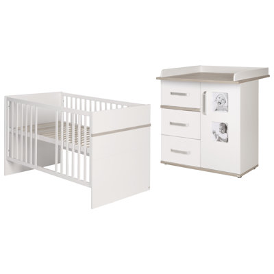 Moritz Standard Cot 2-Piece Nursery Furniture Set