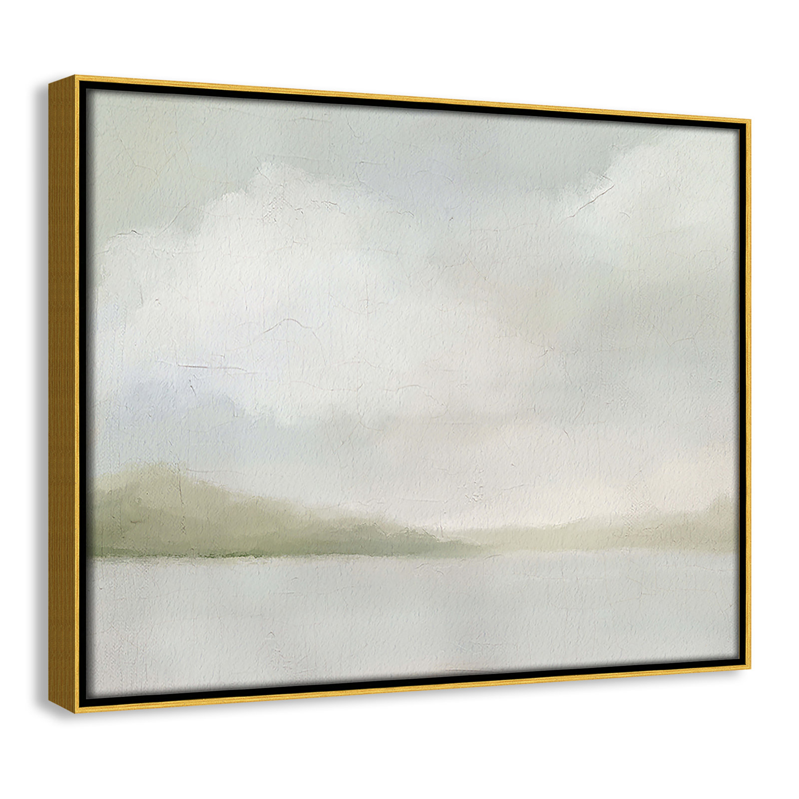 Queensland "A Tranquil Morning" Print, 12.5" H x 15.5" W, Gold