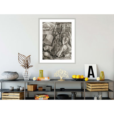 Melancholia by Albrecht Dürer -Framed Giclee Print