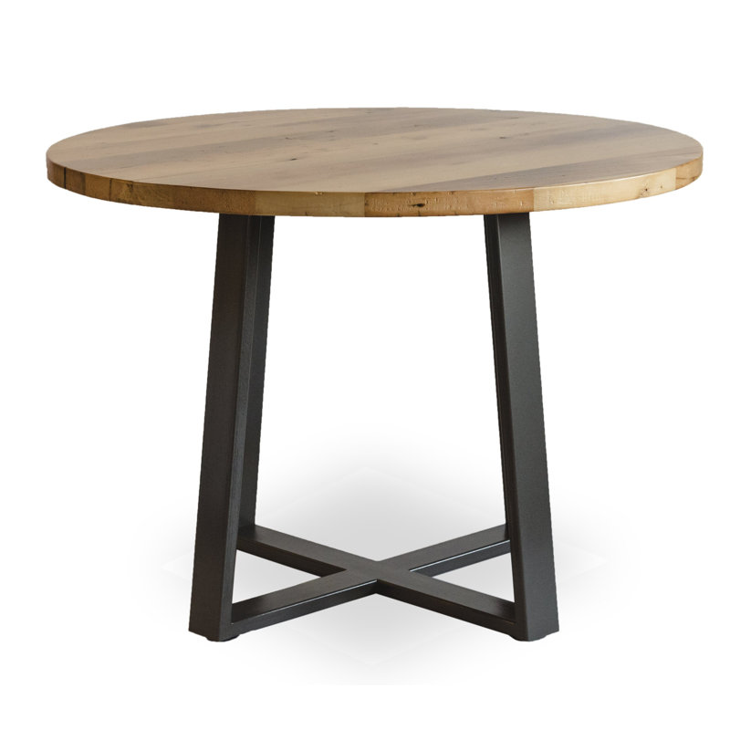 Table de salle à manger fir Damico, H 30 po x L 42 po x l 42 po, Antique
