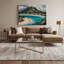 Art mural sur toile avec villes grises de Saint-Kitts-et-Nevis-559885822