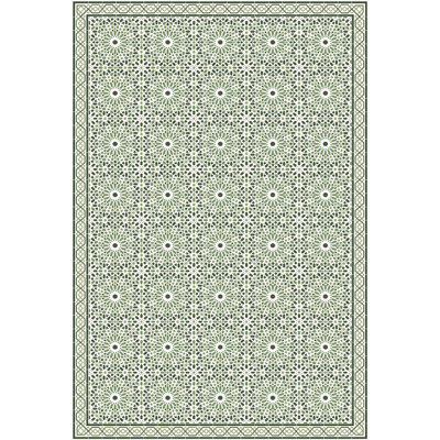 Aban Geometric Machine Printed Area Rug