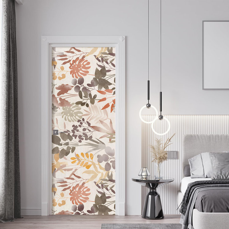 Bordure florale pelez et collez, L 72 po x l 48 po
