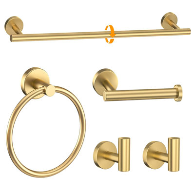 Ensemble de porte-serviettes 5 pièces
