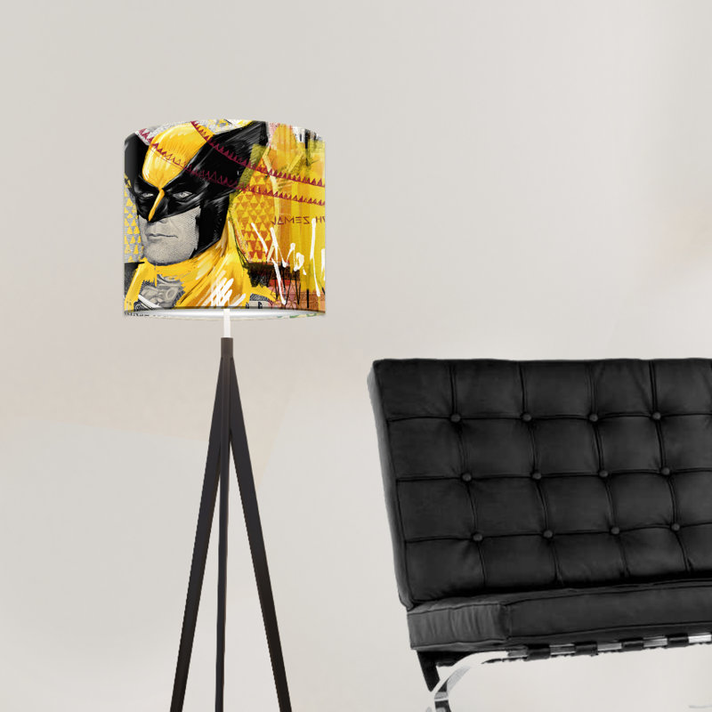 Handy 29cm H Paper Drum Lamp Shade ( Screw On )