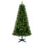 Arbre de Noël artificiel non éclairé 6 pi avec 490 pointes, branches pleines en PVC, arbre de vacances vert classique avec support en plastique à 4 pieds