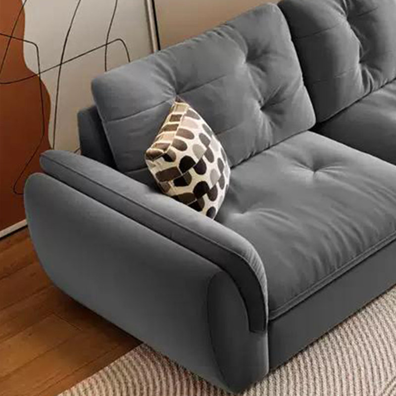 Steele, 33.46" H x 70.86" W x 31.49" D, 2