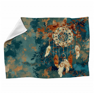 Dreamcatcher Machine Printed Throw Blanket