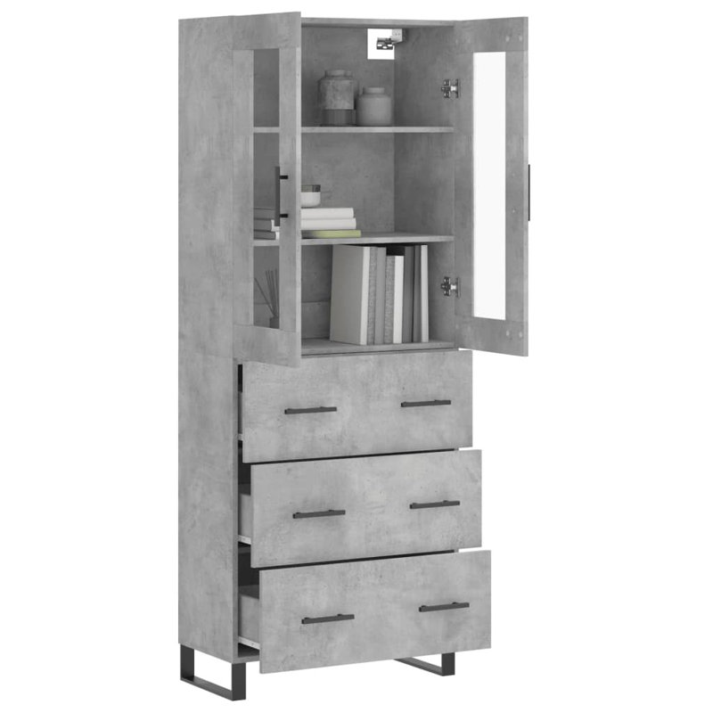 Blumofe 69.5cm Sideboard, Concrete Grey