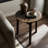 Dzoba Solid Wood Top End Table
