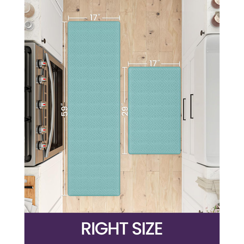 Tapis de cuisine, Vert