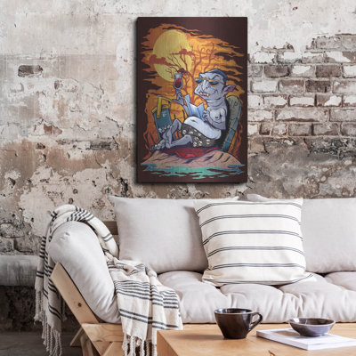 «Halloween At The Beach Dracula» par Flyland Designs