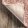 Machine Washable Pink Area Rug