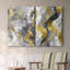 ABSTRACT Series cmxxxiv - Toile tendue avec châssis de qualité supérieure - Prêt à être accroché-108955313