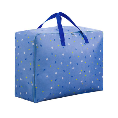  Non-woven Storage Bags Heavy Duty Packing Moving Bags, Large Capacity Clothes Storage Bins Portable Storage Containers with Reinforced Handles for Clothing, Sweater, Comforter, Bedding