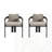 Patio Outdoor Aluminum Dining Chair Set Of 2-512248177