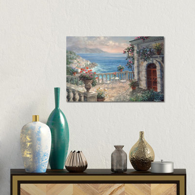 Mediterranean Elegance 1 Piece Painting on Canvas