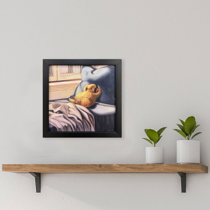 Cozy Beats, art encadré sans verre