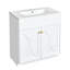 Ensemble de meuble-lavabo autoportant avec lavabo en céramique-785850171