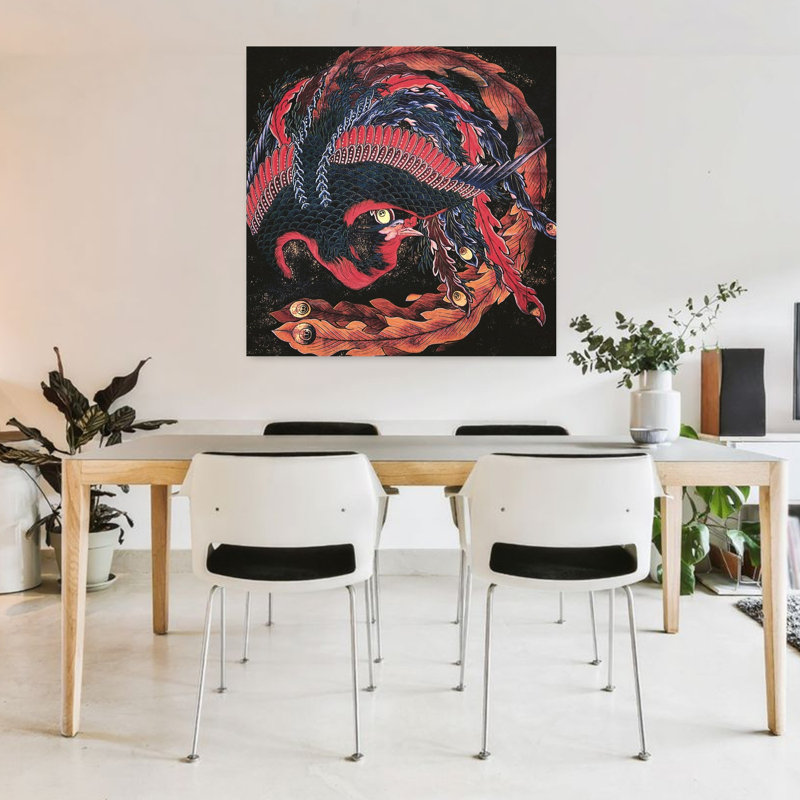 Reproduction d'art mural Phoenix, H 36 po x l 36 po