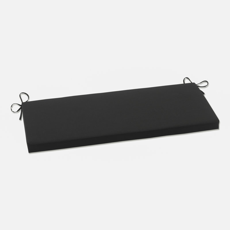 Coussin de banc d'intérieur / extérieur Amarina, Noir