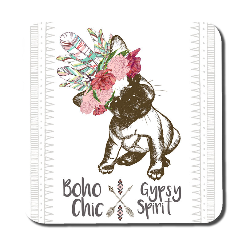 Square 6 Piece Coaster Set