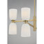 Lustre 8 lumières Aldegonde en laiton noble-129437277
