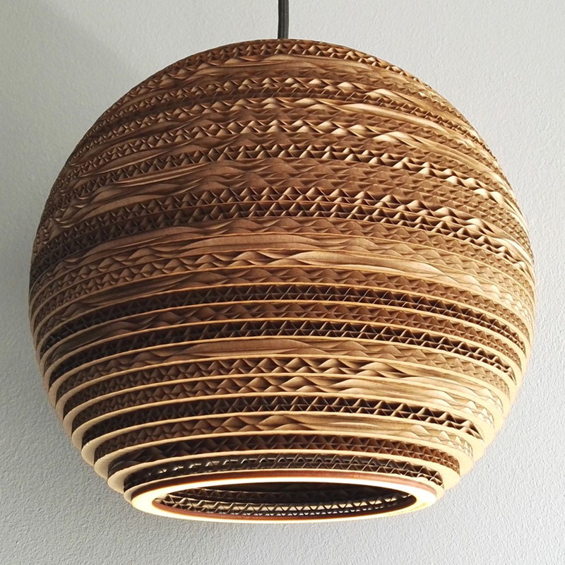 Tiffin 1 - Light Sphere Pendant, 23cm H x 25cm W x 25cm D