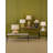 Agora White Travertine Console Table