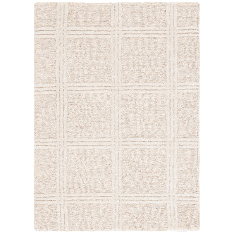Tapis en laine et en coton touffeté à la main Karnak, Rectangulaire 3 pi x 5 pi