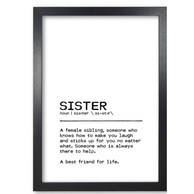 Sister Best Friend - Print