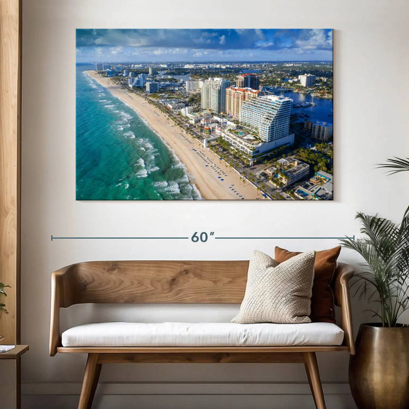 Gill Gill, plage de Fort Lauderdale, H 34 po x l 51 po