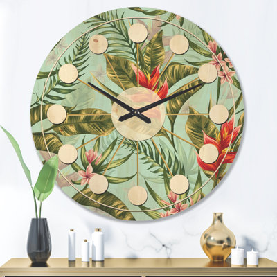 Solid Wood Wall Clock