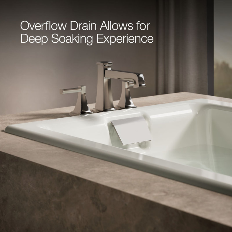 Tea-for-Two® 66" x 36" Dop-In or undermount, Dune