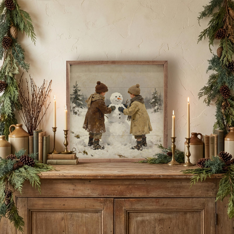 Bonhomme de neige pour enfants, H 16 po x l 16 po