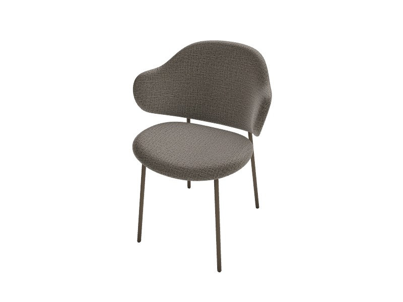 Chaises Holly, Bronze mat, Chanvre de Venise