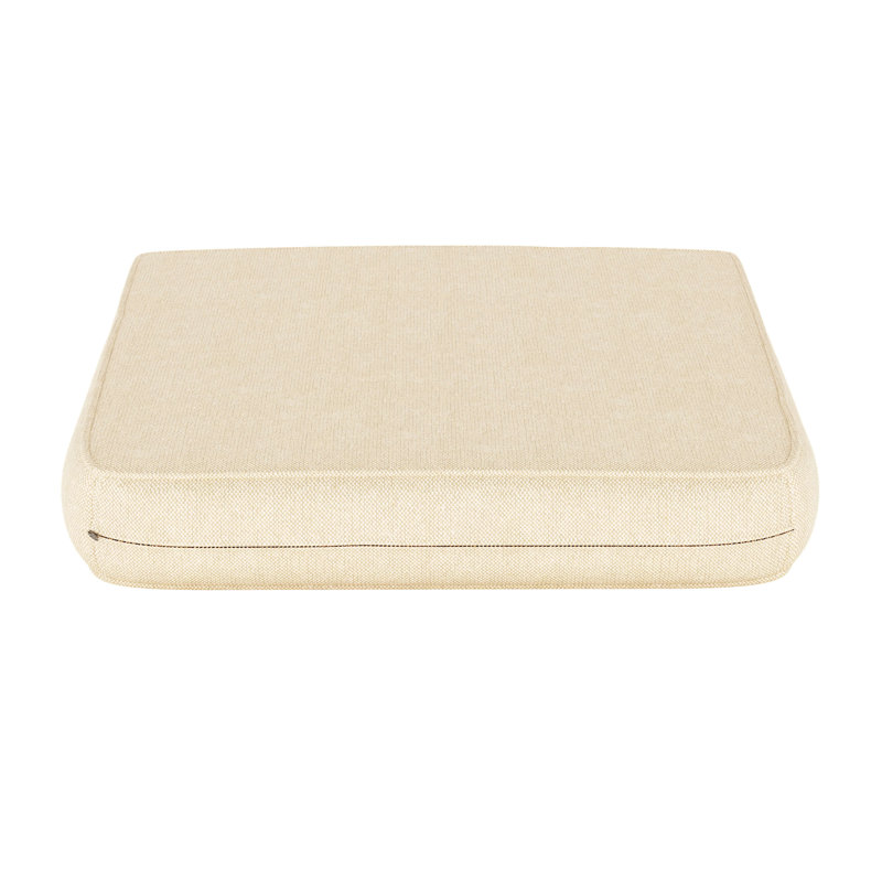 Outdoor Sunbrella® Seat Cushion, Canvas Canvas Sunbrella® Canvas, 20" W x 18" D