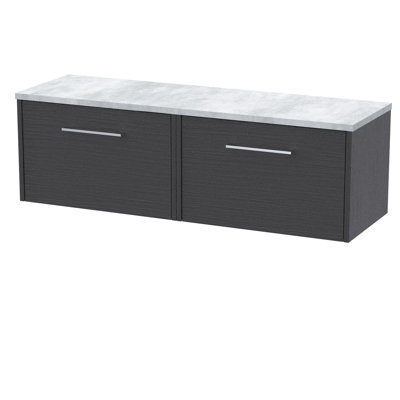 Juno 120.5cm Double Bathroom Vanity Base Only