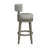 Wendover Upholstered Wood Swivel Stool-194510909