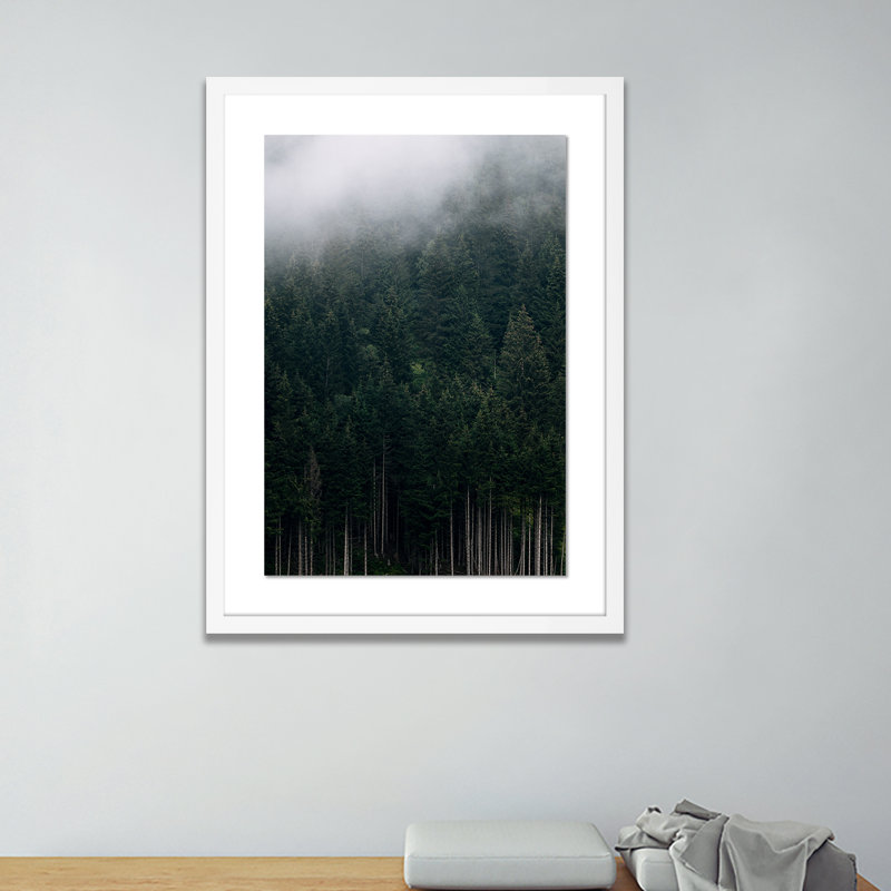 Rolling In 1 Print by Michael Schauer, 72" H x 50" W x 2.5" D, White