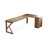 Brown Rectangular Solid Wood desks-107394702-107394705