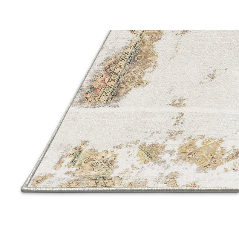 Tapis abstrait moderne abstrait, Rectangle 2 pi x 5 pi
