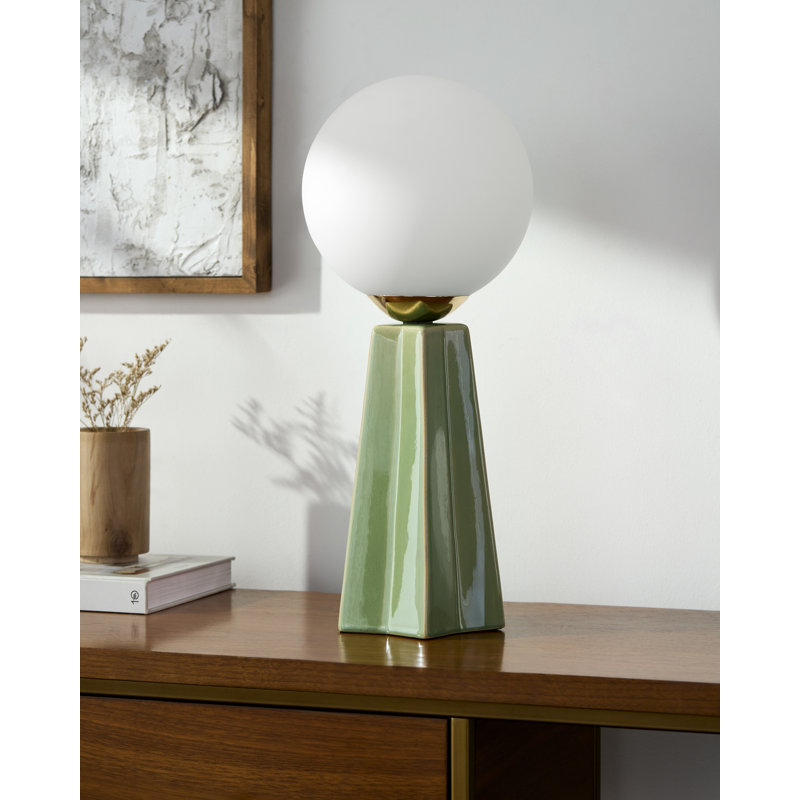 Lampe de table Fordbridge, Vert
