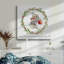 «Farmhouse Christmas Bunnny» - Toile tendue avec châssis de qualité supérieure - prête à être accrochée