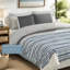 Ensembles de literie pour très grand lit luxueux, jacquard en polyester, confort moderne