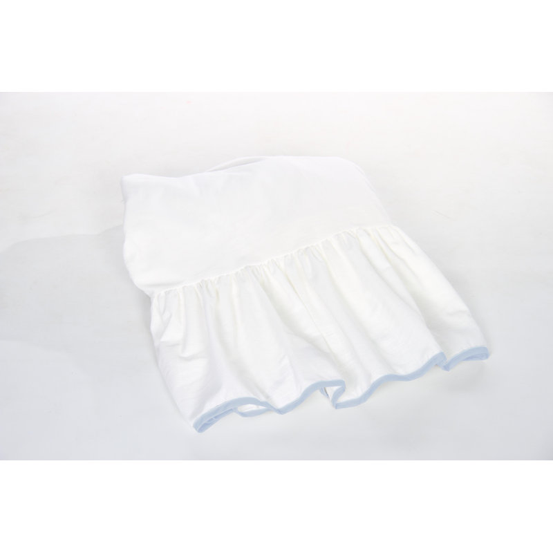 Unique Tailored Bed Skirt, Blue