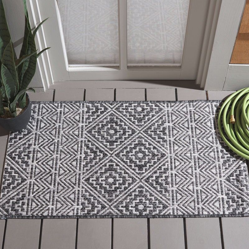 Tapis d'intérieur / extérieur Sulligent Performance Southwestern, Rectangle 2 pi x 3 pi 7 po